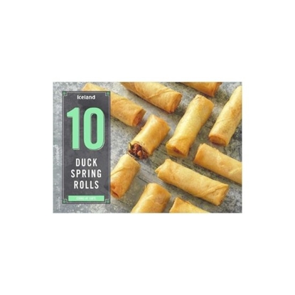 Picture of ICELAND 101PK DUCK SPRING ROLLS